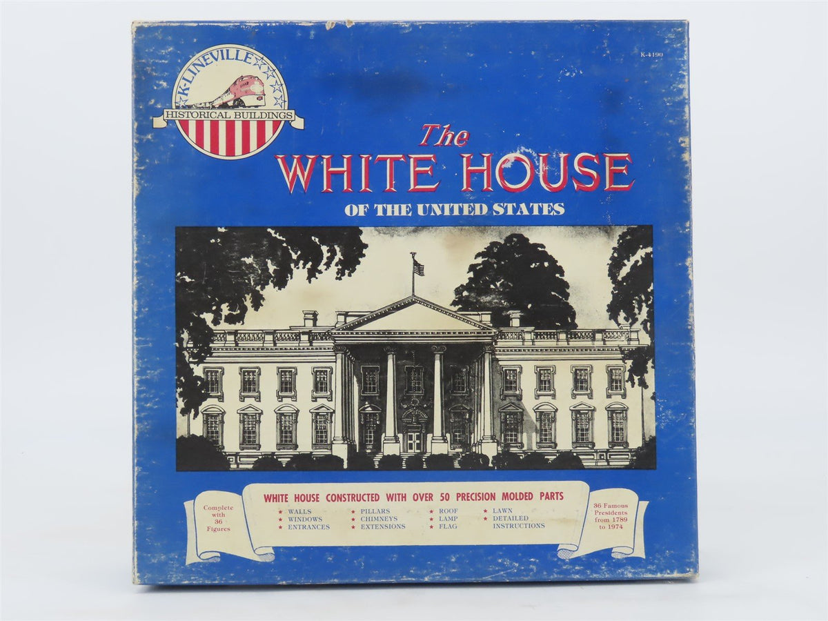 O 1/48 Scale K-Lineville Historical Building Series Kit K-4190 The White House