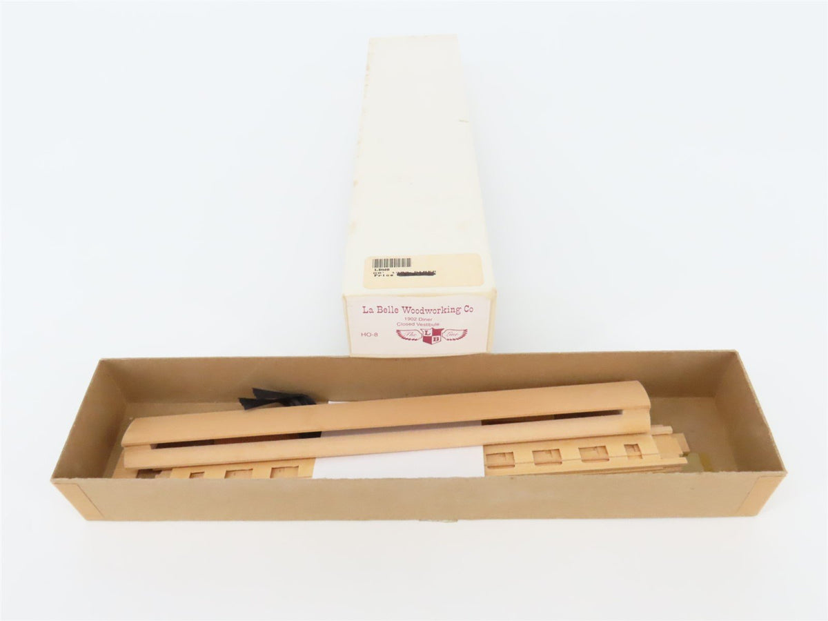 HO Scale LaBelle Kit HO-8 1902 Closed Vestibule Diner Passenger Car