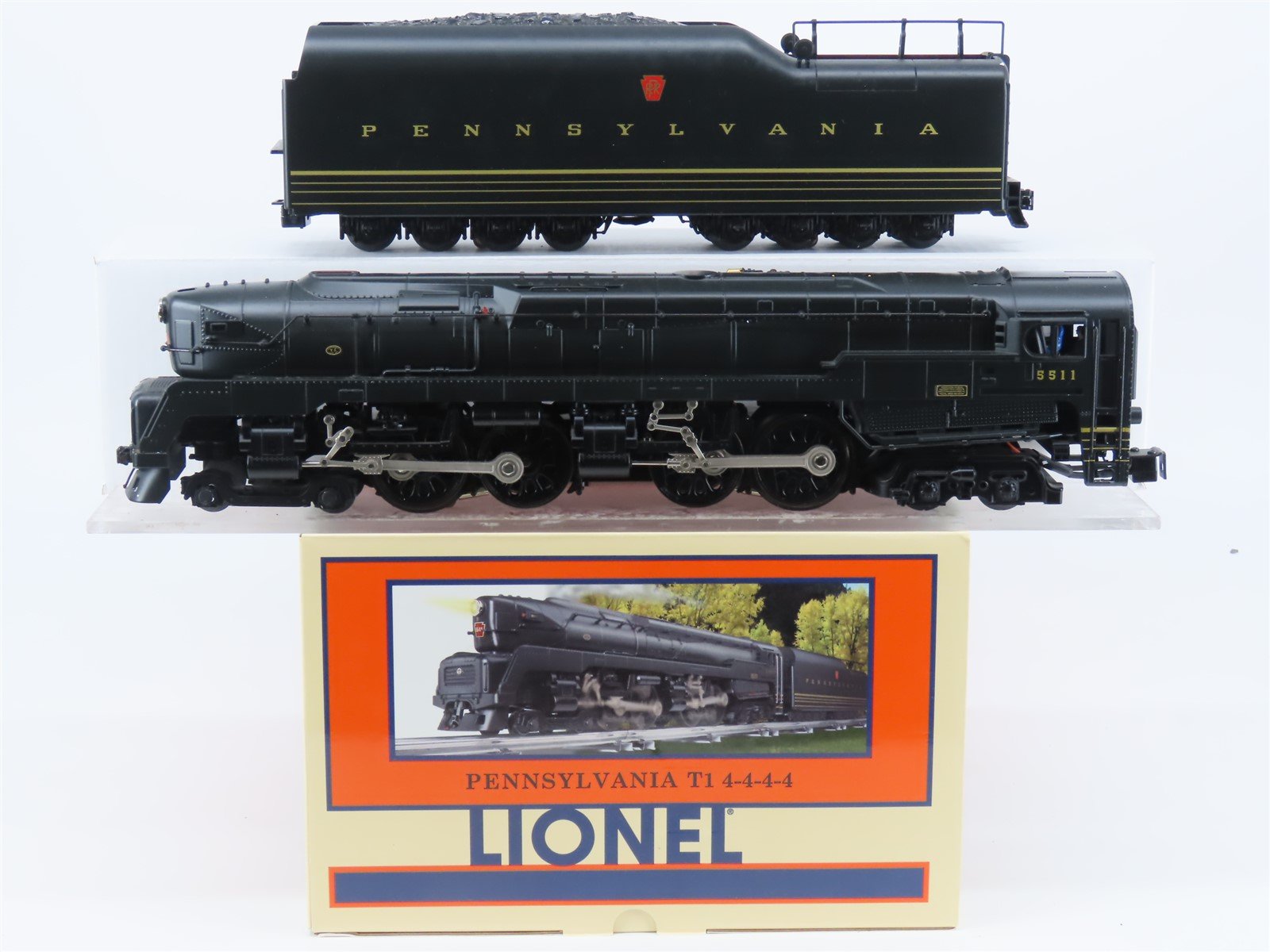 O Gauge 3-Rail Lionel 6-28063 PRR Pennsylvania T1 4-4-4-4 Steam Loco #5511