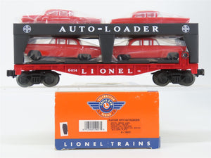 O Gauge 3-Rail Lionel 6-19427 Lionel Flatcar w/Autoloader & Autos #6414