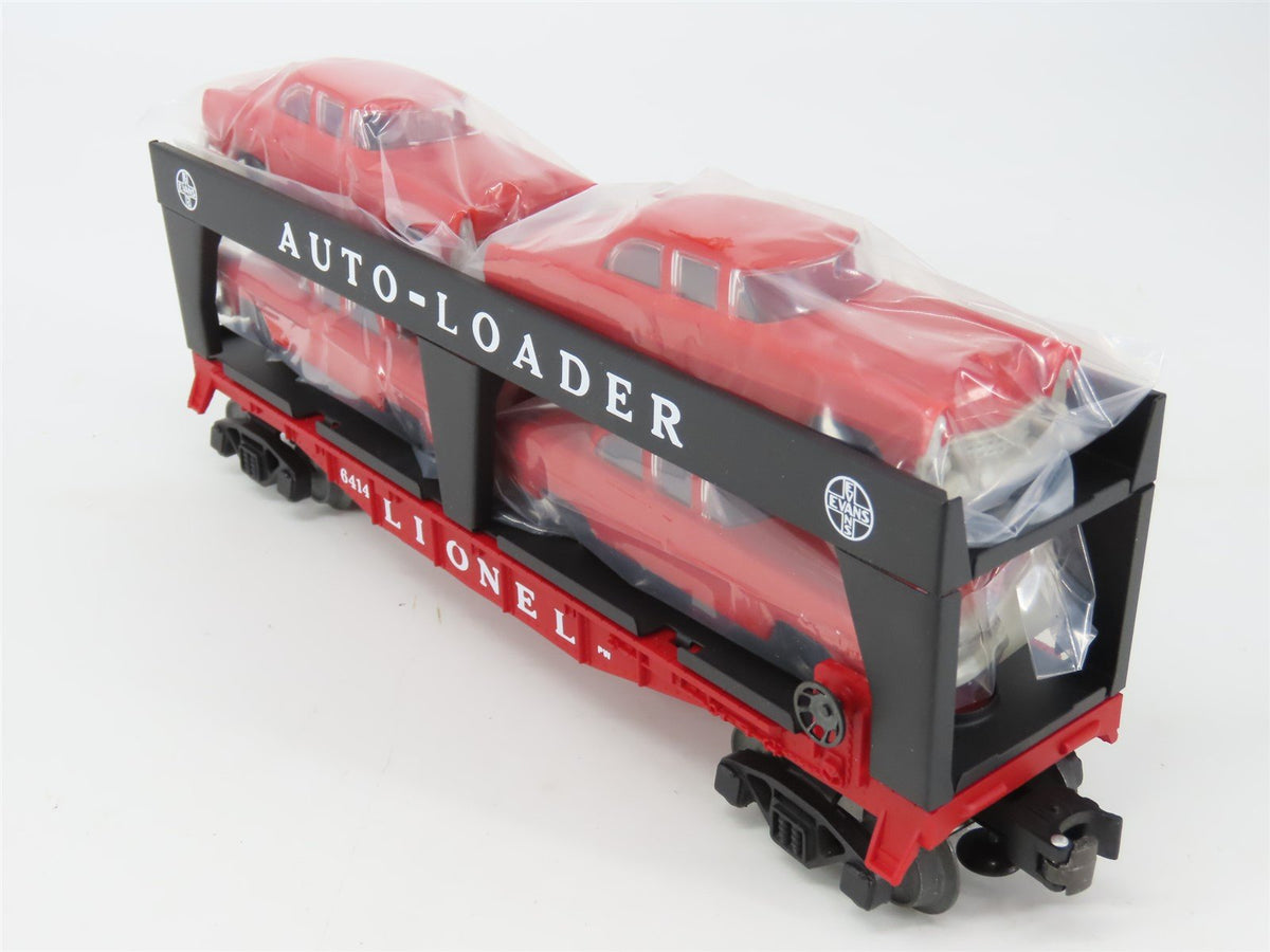 O Gauge 3-Rail Lionel 6-19427 Lionel Flatcar w/Autoloader &amp; Autos #6414