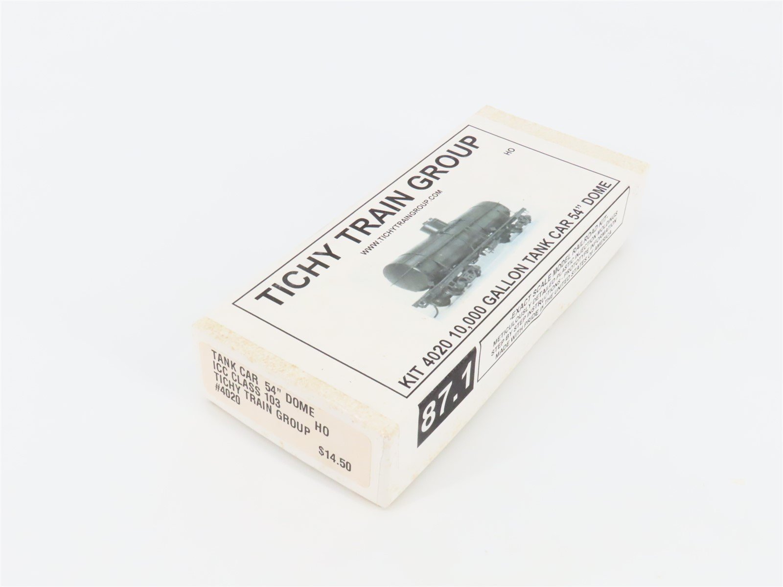 HO Scale Tichy Train Group Kit 4020 Undecorated 54