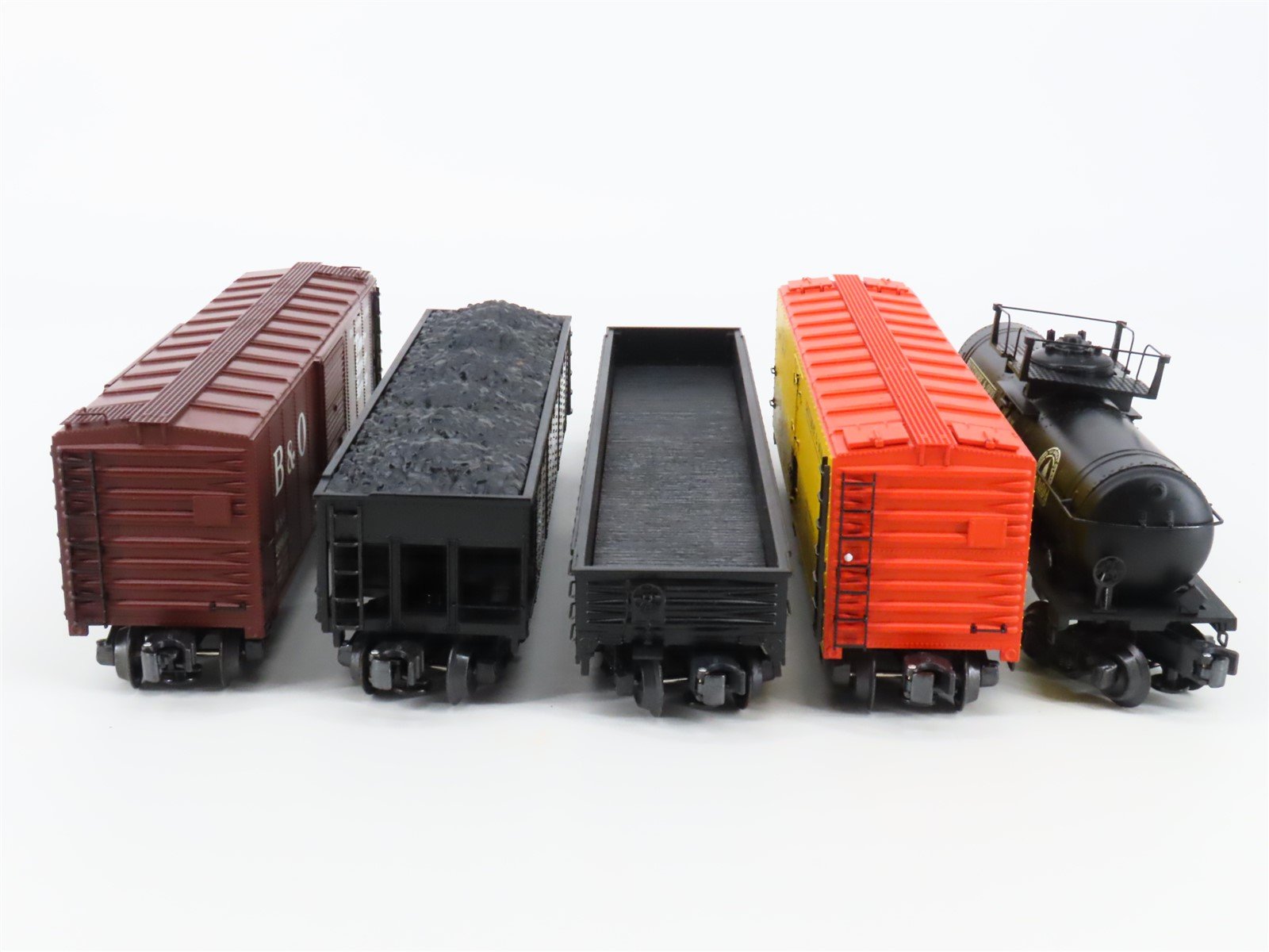 O Gauge 3-Rail K-Line K623-1098A B&O Baltimore & Ohio Freight Car 5-Pack