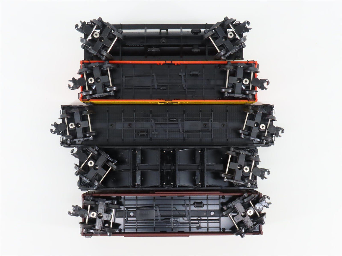 O Gauge 3-Rail K-Line K623-1098A B&amp;O Baltimore &amp; Ohio Freight Car 5-Pack