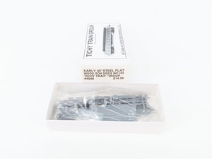 HO Scale Tichy Train Group Kit 4040 Undecorated 40' Wood Side Gondola