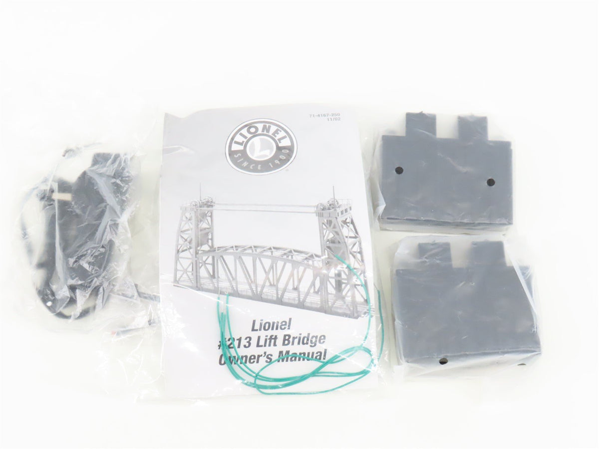 O Gauge 3-Rail Lionel 6-14167 Operating Lift Bridge #213