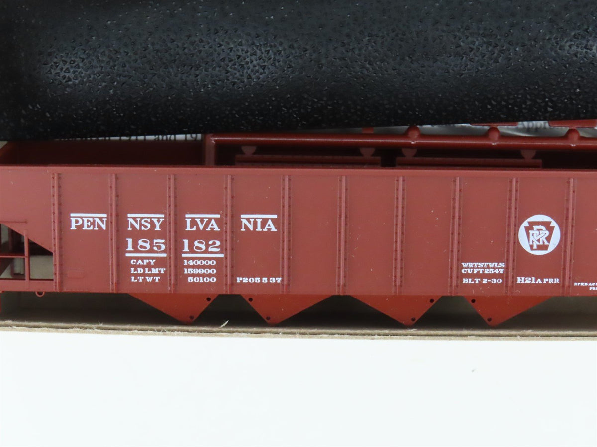 LOT of 12 HO Scale Bowser Kits 54051 PRR Circle Keystone 4-Bay Hoppers w/ Loads