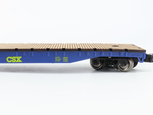 O Gauge 3-Rail Menards 275-9038 CSX Flat Car Set of 4 #6913, 6914, 6915, 6916