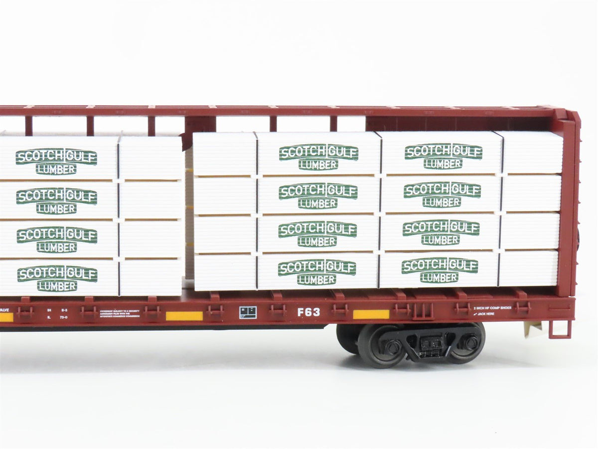 O Gauge 3-Rail MTH 20-95349 NS Center Beam Flat Car w/Load Set of 2