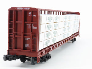 O Gauge 3-Rail MTH 20-95349 NS Center Beam Flat Car w/Load Set of 2