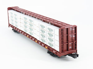 O Gauge 3-Rail MTH 20-95349 NS Center Beam Flat Car w/Load Set of 2