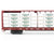 O Gauge 3-Rail MTH 20-95349 NS Center Beam Flat Car w/Load Set of 2
