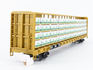 O Gauge 3-Rail MTH 20-95348 TTX TTZX Center Beam Flat Car w/Load Set of 2