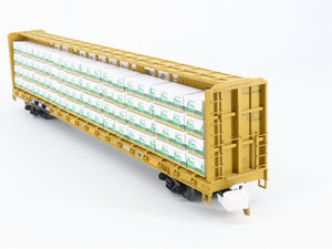 O Gauge 3-Rail MTH 20-95348 TTX TTZX Center Beam Flat Car w/Load Set of 2
