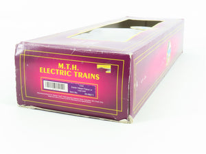 O Gauge 3-Rail MTH 20-98211 CSX Center Beam Flat Car w/ Log Load #1221