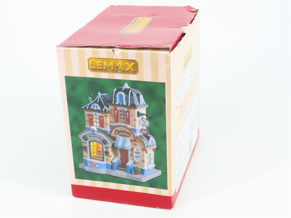 Lemax #05645 Cinnamon Roll Shop Porcelain Lighted Building