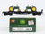 HO Athearn 8152 D&RGW Rio Grande 40' Flat Car #22317 w/ John Deere Tractors