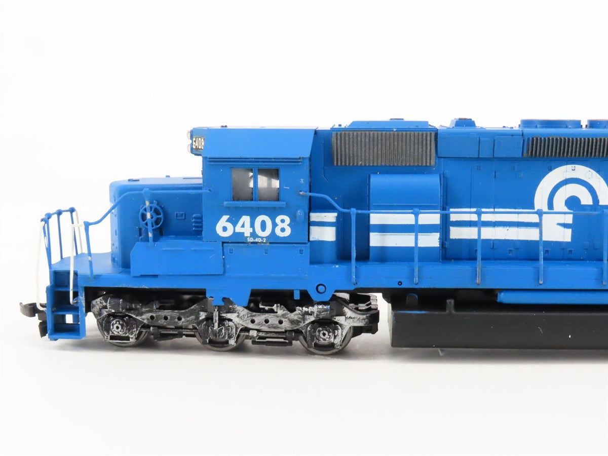 HO Scale Athearn CR Conrail EMD SD40-2 Diesel Locomotive #6408 - Custom
