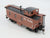 HO Scale Roundhouse 84362 D&RGW Rio Grande 3 Window Wood Caboose #01167