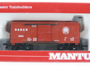 LOT of 13 HO Scale Mantua D&RGW, W&ARR, SP Box Cars