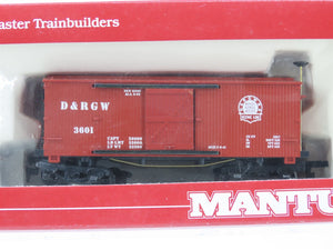 LOT of 13 HO Scale Mantua D&RGW, W&ARR, SP Box Cars