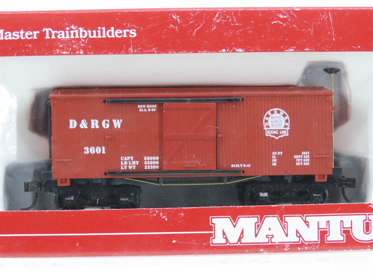 LOT of 13 HO Scale Mantua D&amp;RGW, W&amp;ARR, SP Box Cars