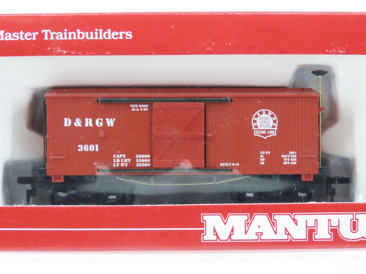 LOT of 13 HO Scale Mantua D&amp;RGW, W&amp;ARR, SP Box Cars