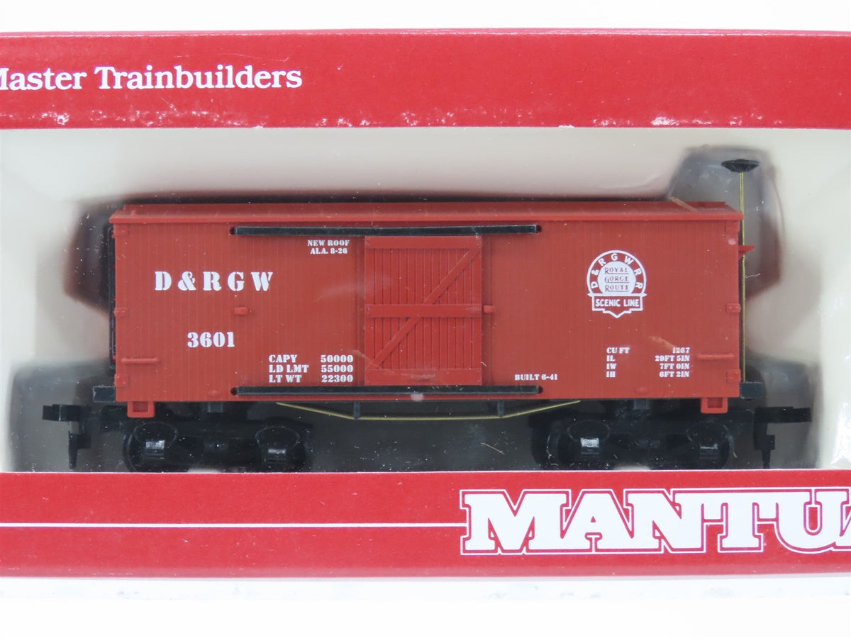 LOT of 13 HO Scale Mantua D&amp;RGW, W&amp;ARR, SP Box Cars