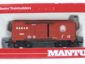 LOT of 13 HO Scale Mantua D&RGW, W&ARR, SP Box Cars