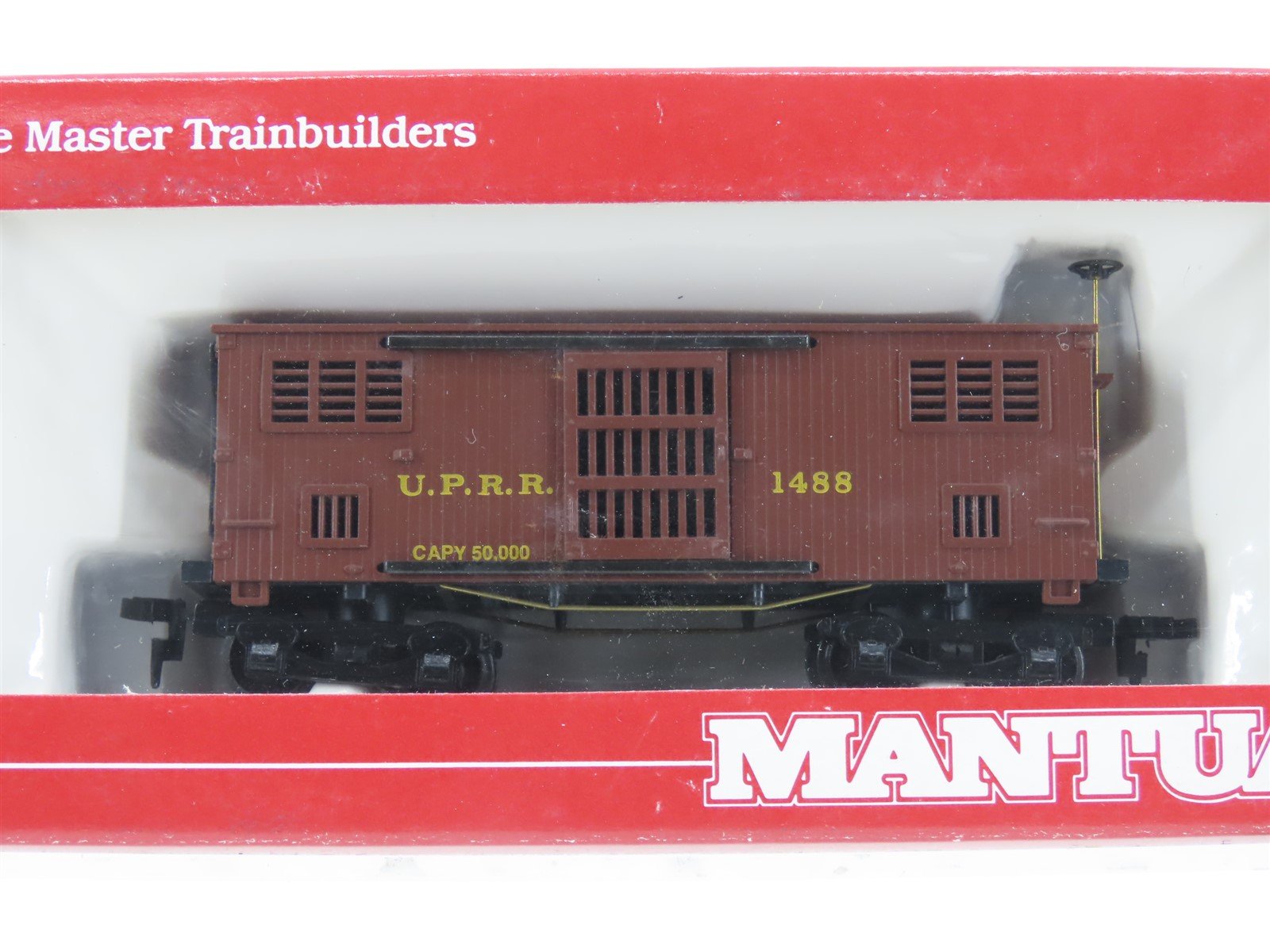 LOT of 7 HO Scale Mantua PRR, B&O, UP 1860 Horse Passenger Cars