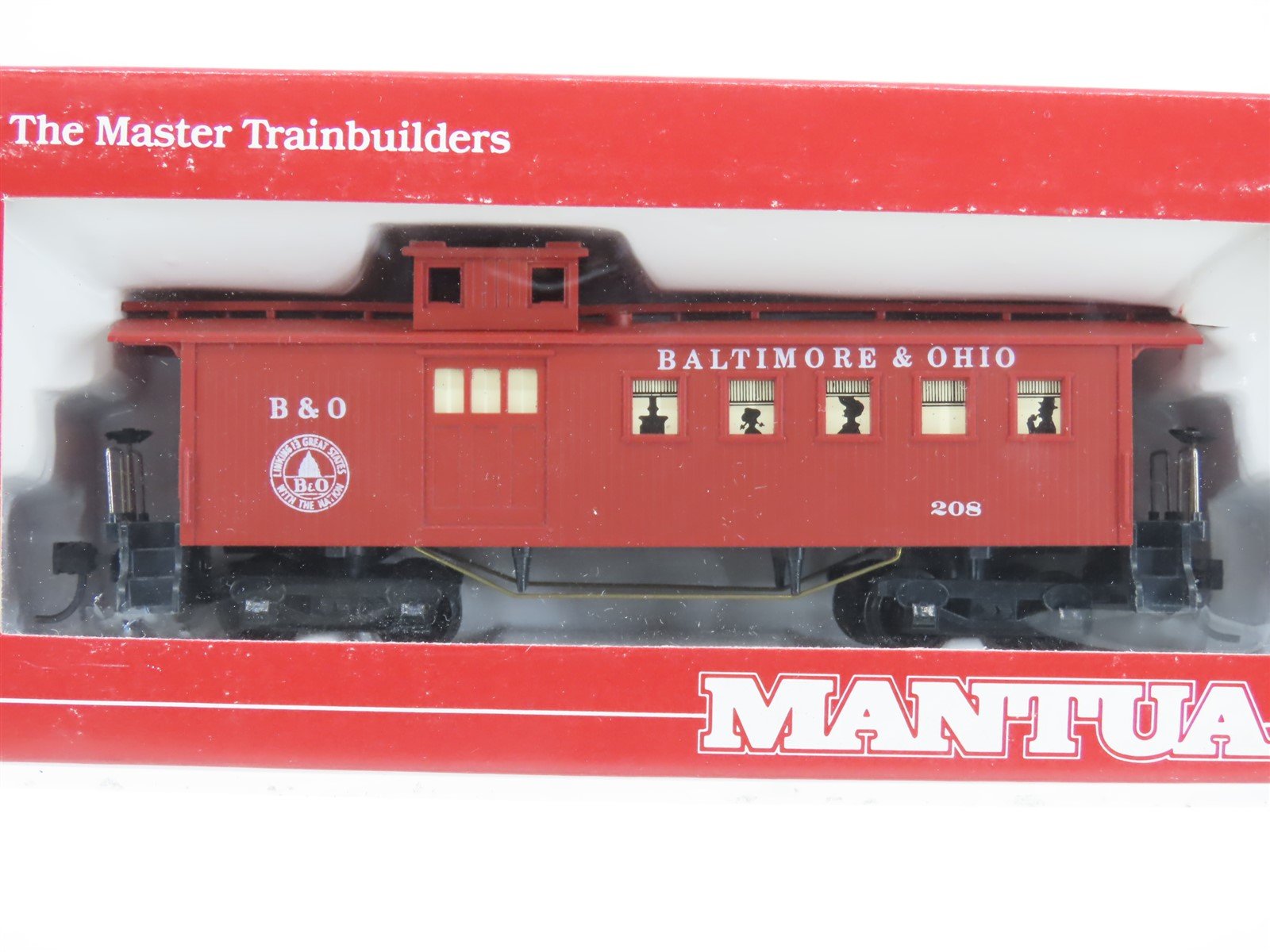 LOT of 9 HO Scale Mantua MILW, NYC&HR, D&RGW, B&O Old Time Caboose