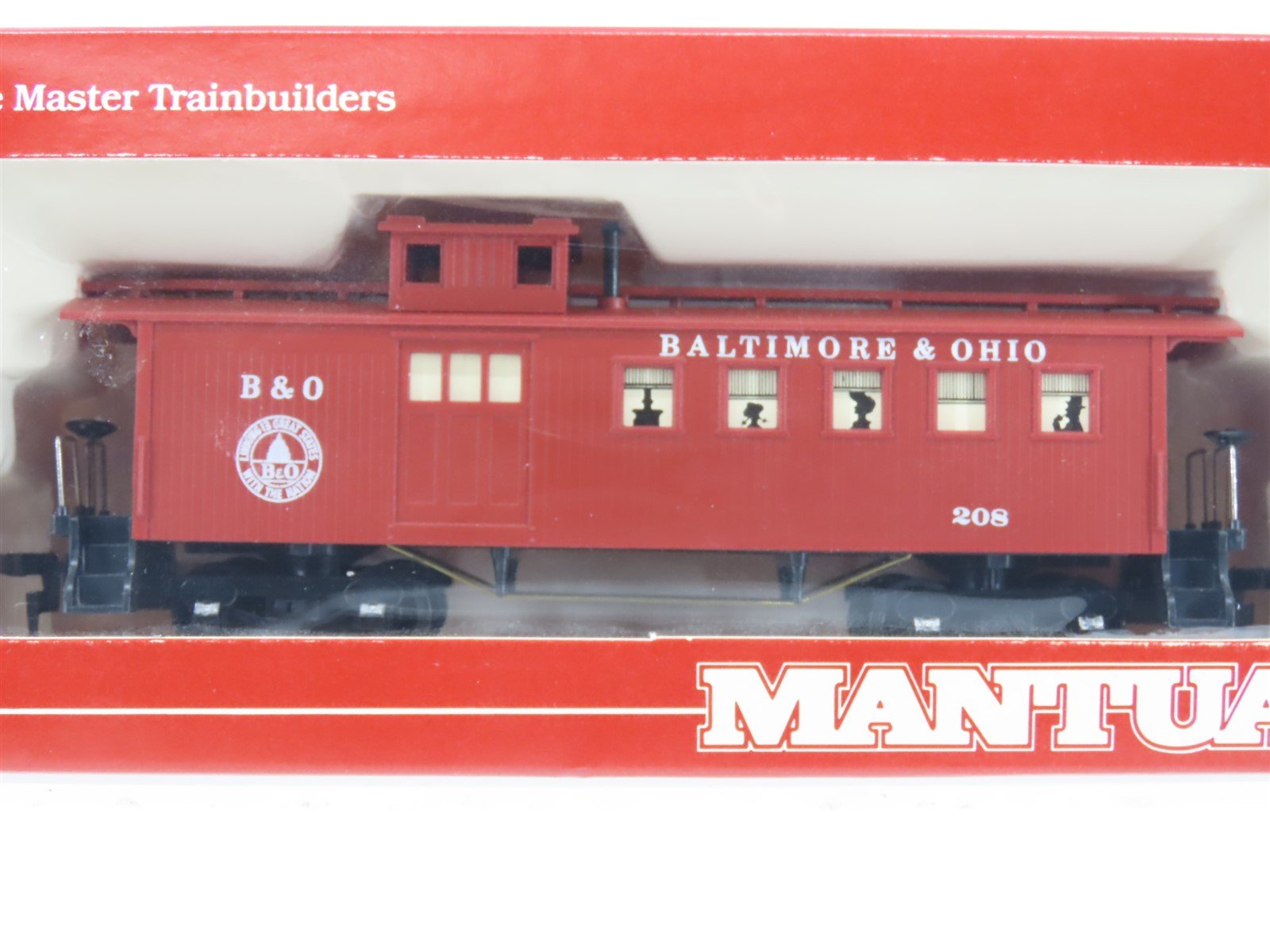 LOT of 9 HO Scale Mantua MILW, NYC&HR, D&RGW, B&O Old Time Caboose