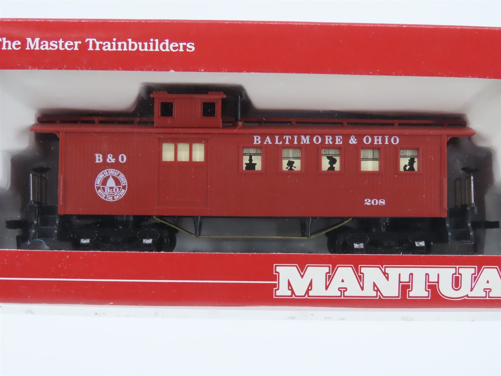 LOT of 9 HO Scale Mantua MILW, NYC&HR, D&RGW, B&O Old Time Caboose