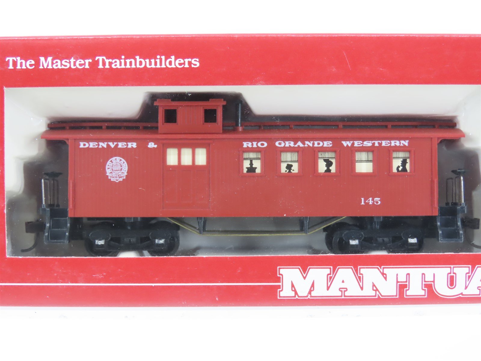 LOT of 9 HO Scale Mantua MILW, NYC&HR, D&RGW, B&O Old Time Caboose