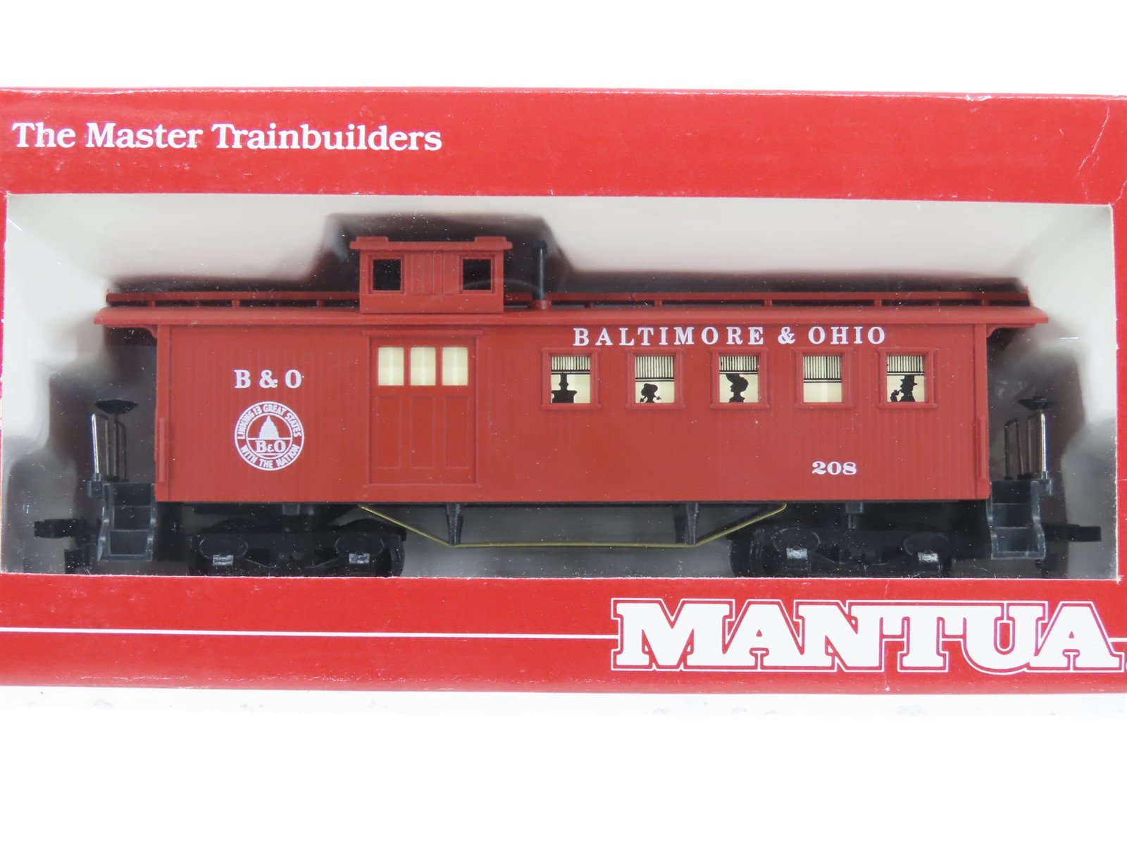 LOT of 9 HO Scale Mantua MILW, NYC&HR, D&RGW, B&O Old Time Caboose