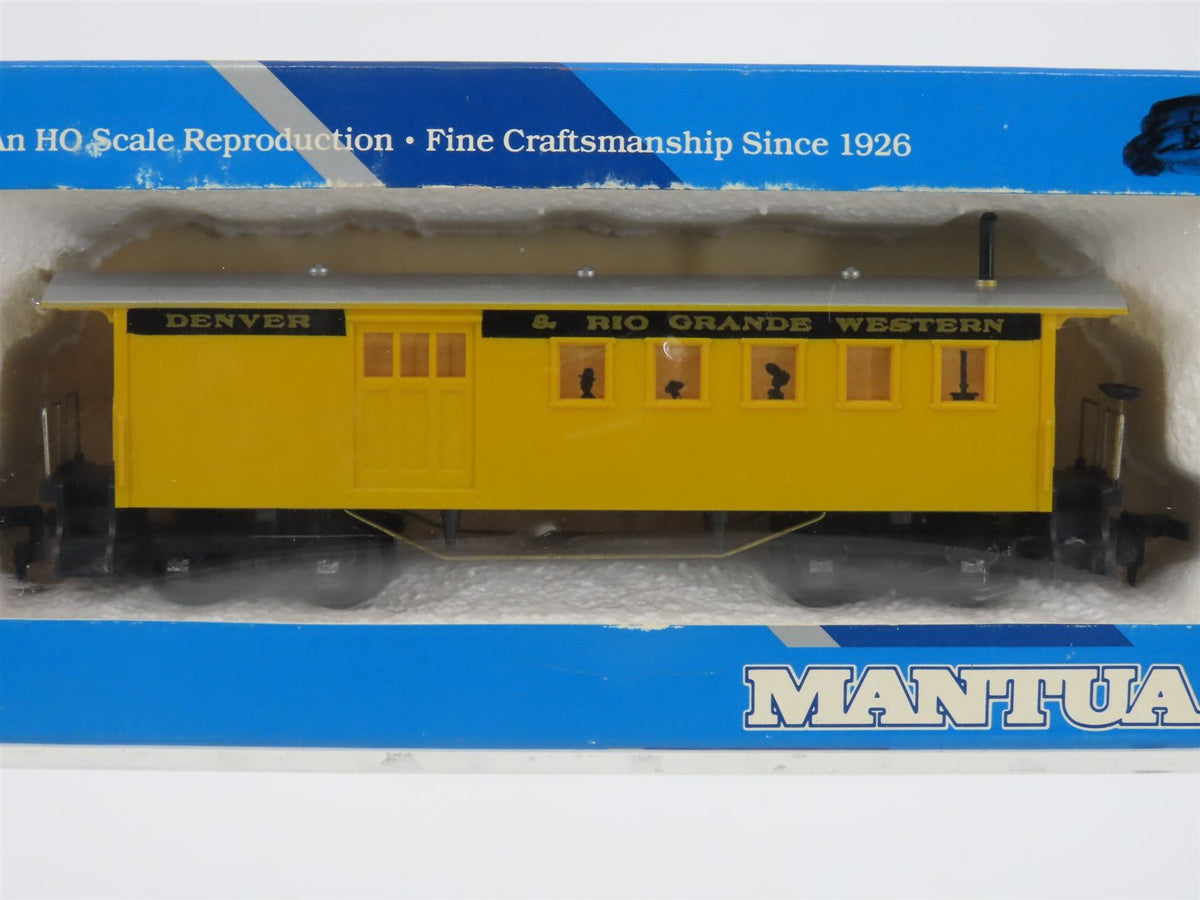 LOT of 12 HO Scale Mantua D&amp;RGW Denver &amp; Rio Grande Western Passenger Cars