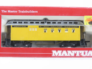 LOT of 12 HO Scale Mantua D&RGW Denver & Rio Grande Western Passenger Cars