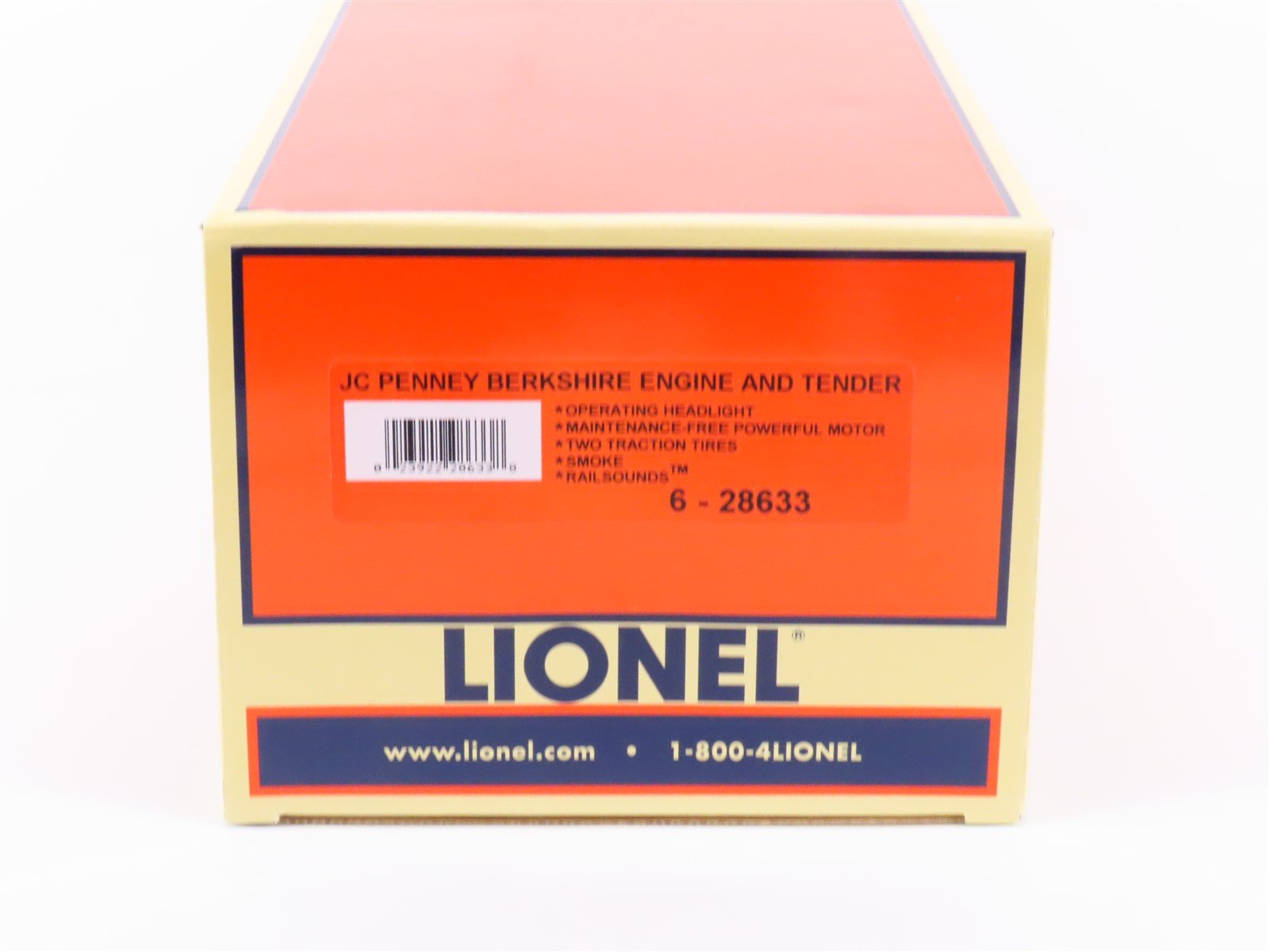 O 3-Rail Lionel 6-28633 B&O 2-8-4 