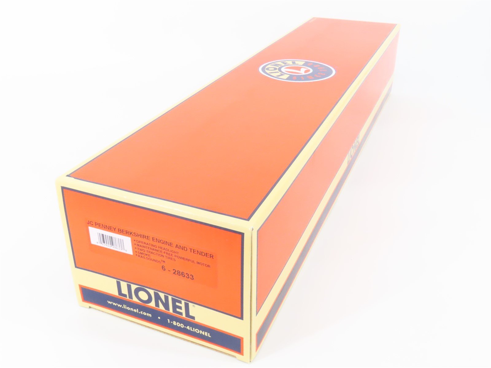 O 3-Rail Lionel 6-28633 B&O 2-8-4 