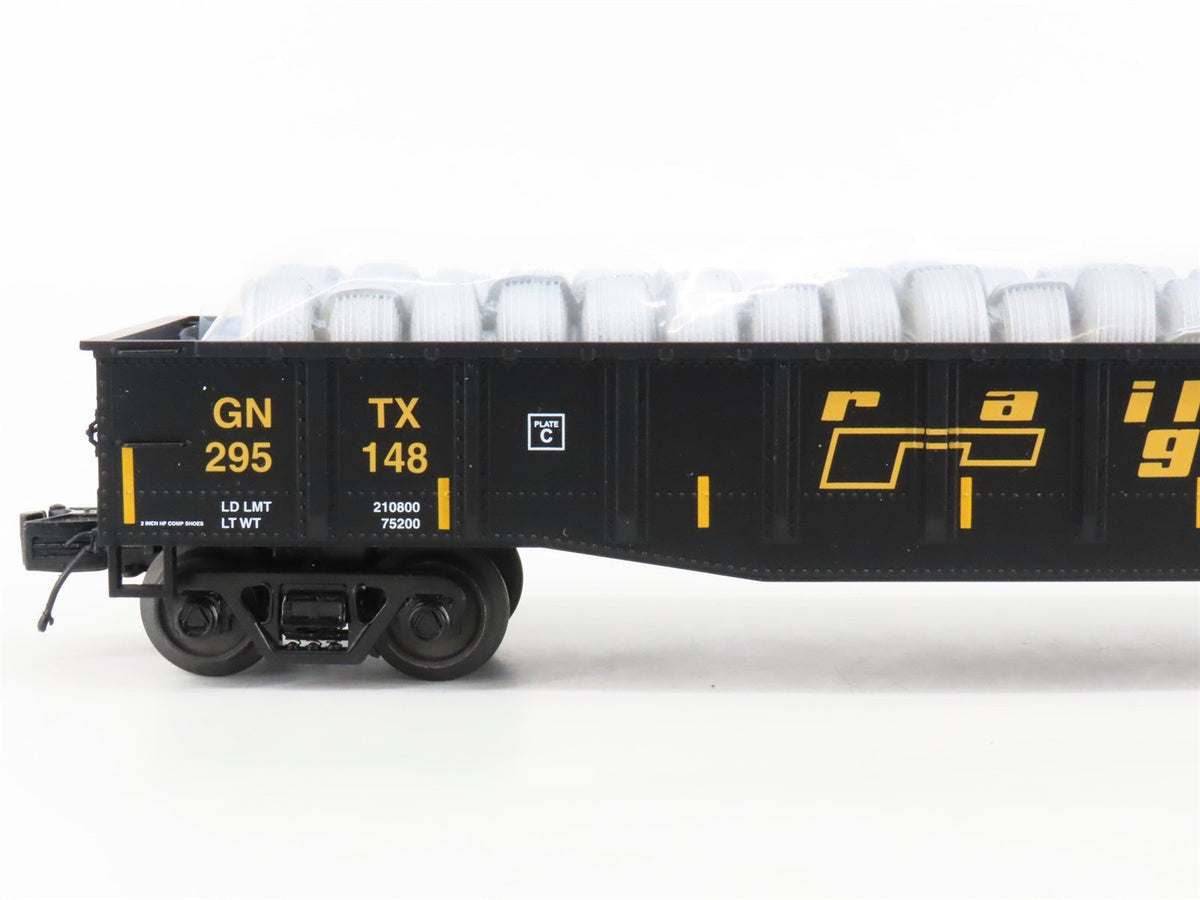 O Gauge 3-Rail MTH 20-95360 GNTX TTX Railgon Gondola w/ Coiled Wire Load 2-Pack