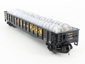 O Gauge 3-Rail MTH 20-95360 GNTX TTX Railgon Gondola w/ Coiled Wire Load 2-Pack