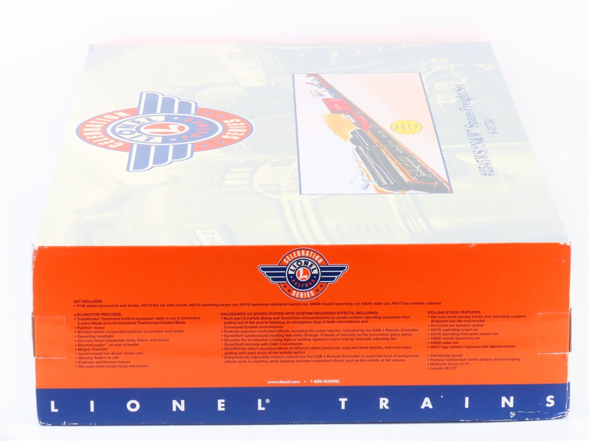 O 3-Rail Lionel 6-31754 Celebration #2545WS N&amp;W 4-8-4 Steam Space-Freight Set