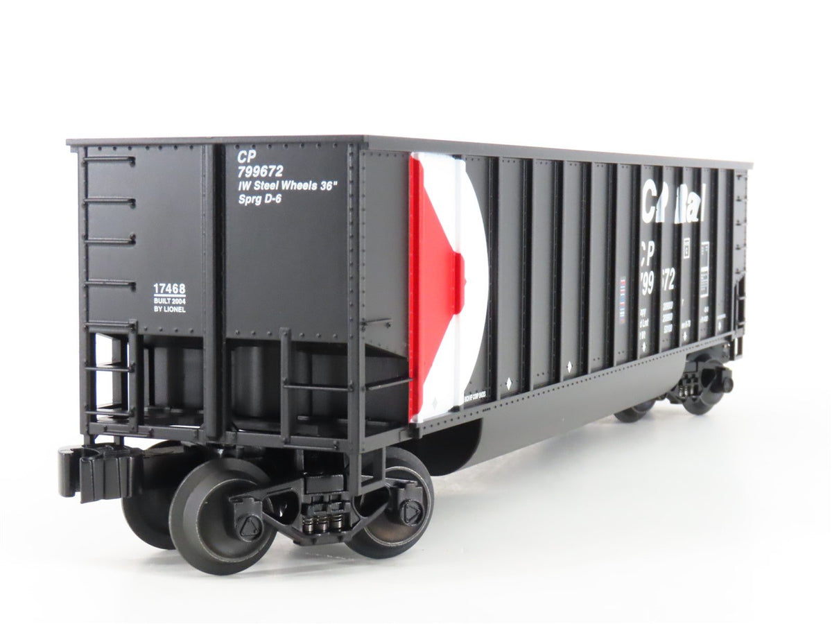 O Gauge 3-Rail Lionel 6-17465 CP Rail Bathtub Gondola 3-Pack