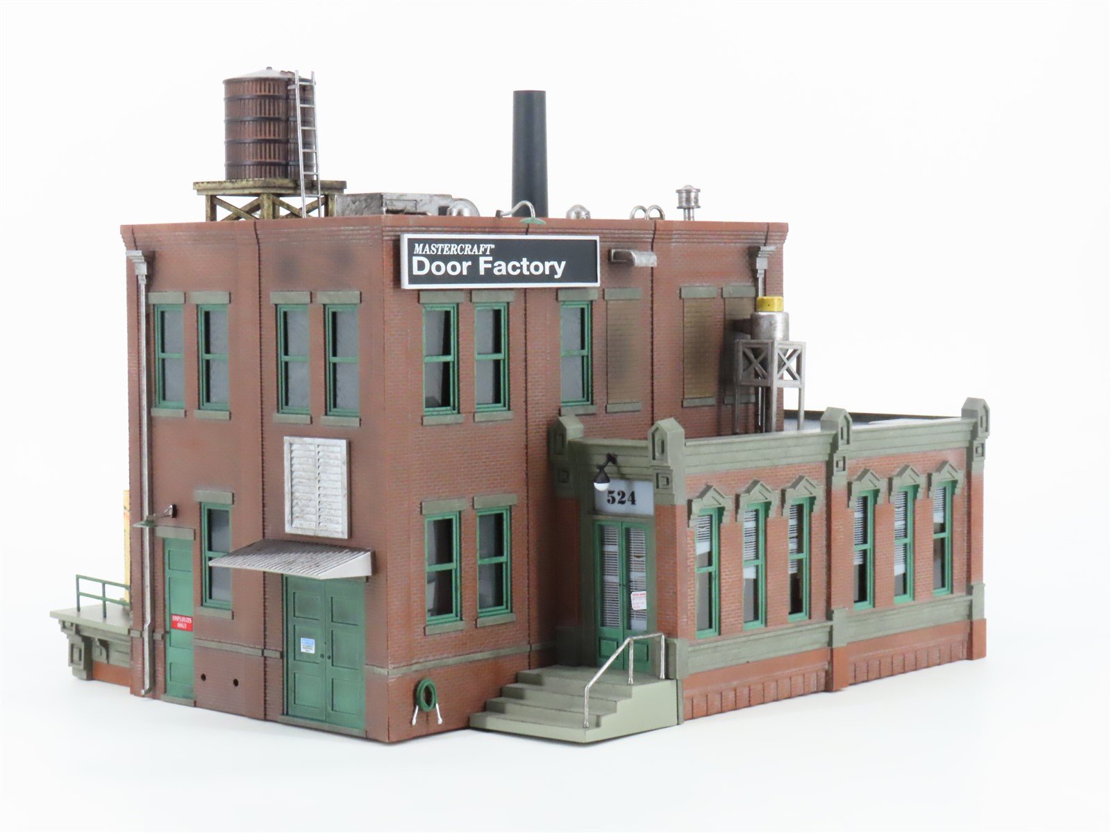 O Scale Woodland Scenics Landmark BR5828 Mastercraft Door Factory - Weathered
