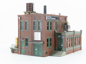 O Scale Woodland Scenics Landmark BR5828 Mastercraft Door Factory - Weathered