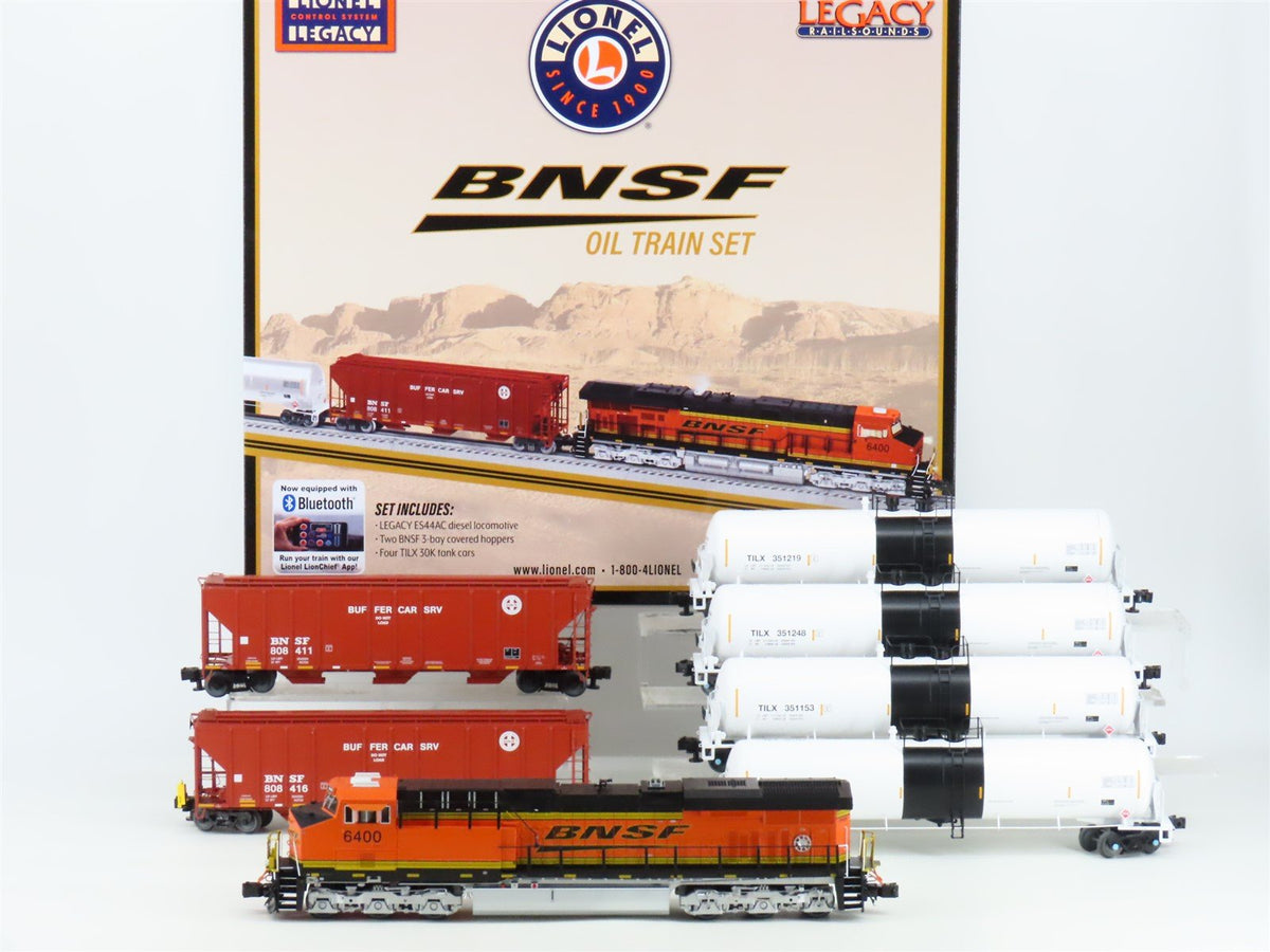 O Gauge 3-Rail Lionel 1922060 BNSF ES44AC Oil Train Freight &amp; Diesel Set