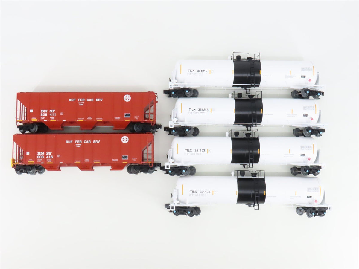 O Gauge 3-Rail Lionel 1922060 BNSF ES44AC Oil Train Freight &amp; Diesel Set