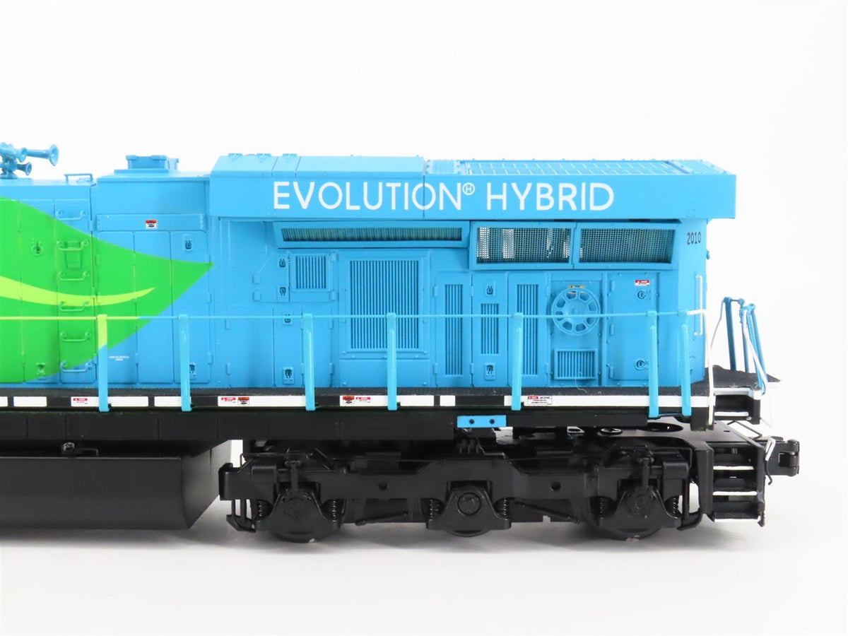 O Gauge 3-Rail MTH 20-2986-1 GE Evolution Hybrid ES44AC Diesel &amp; Passenger Set