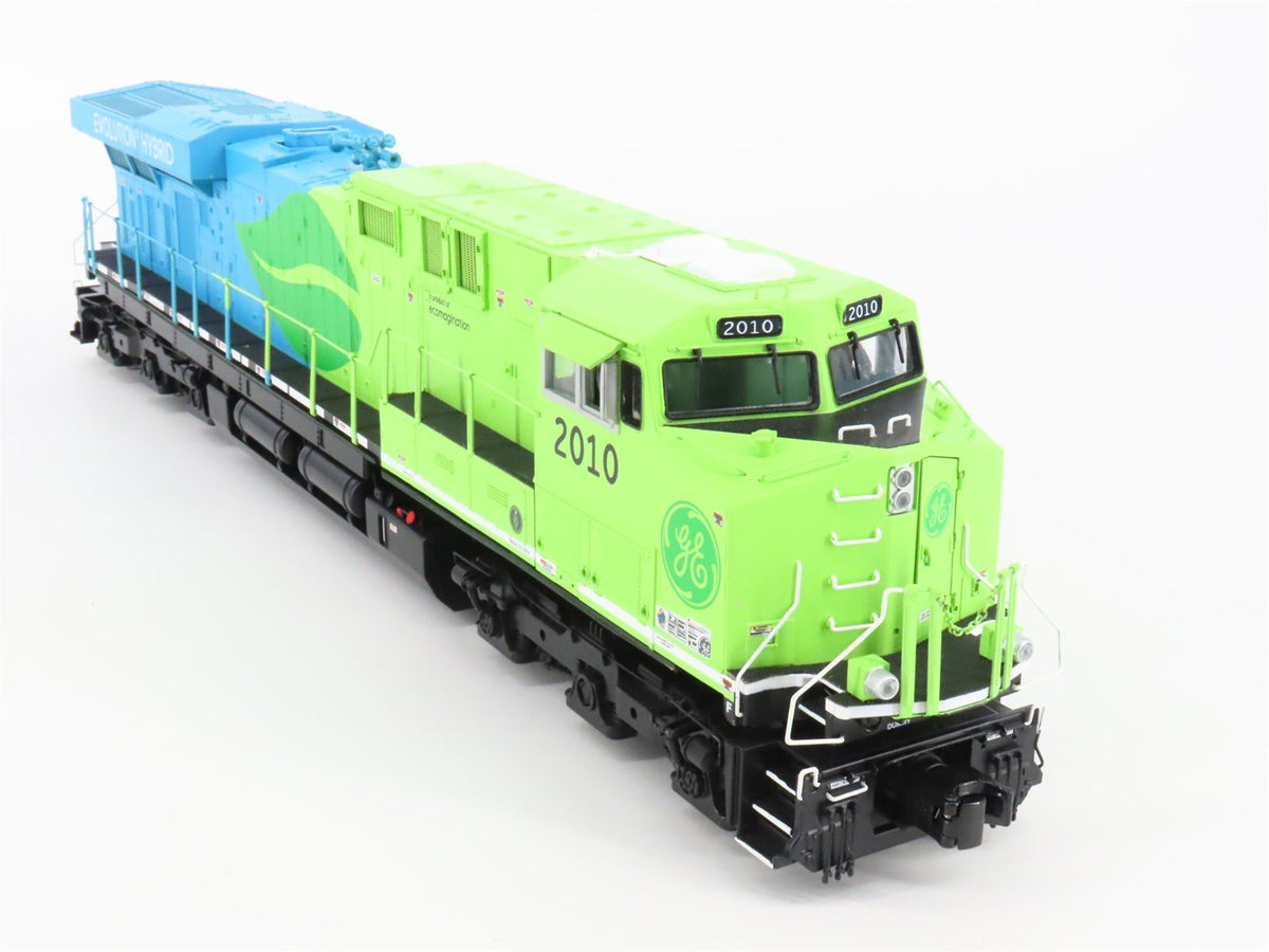 O Gauge 3-Rail MTH 20-2986-1 GE Evolution Hybrid ES44AC Diesel &amp; Passenger Set