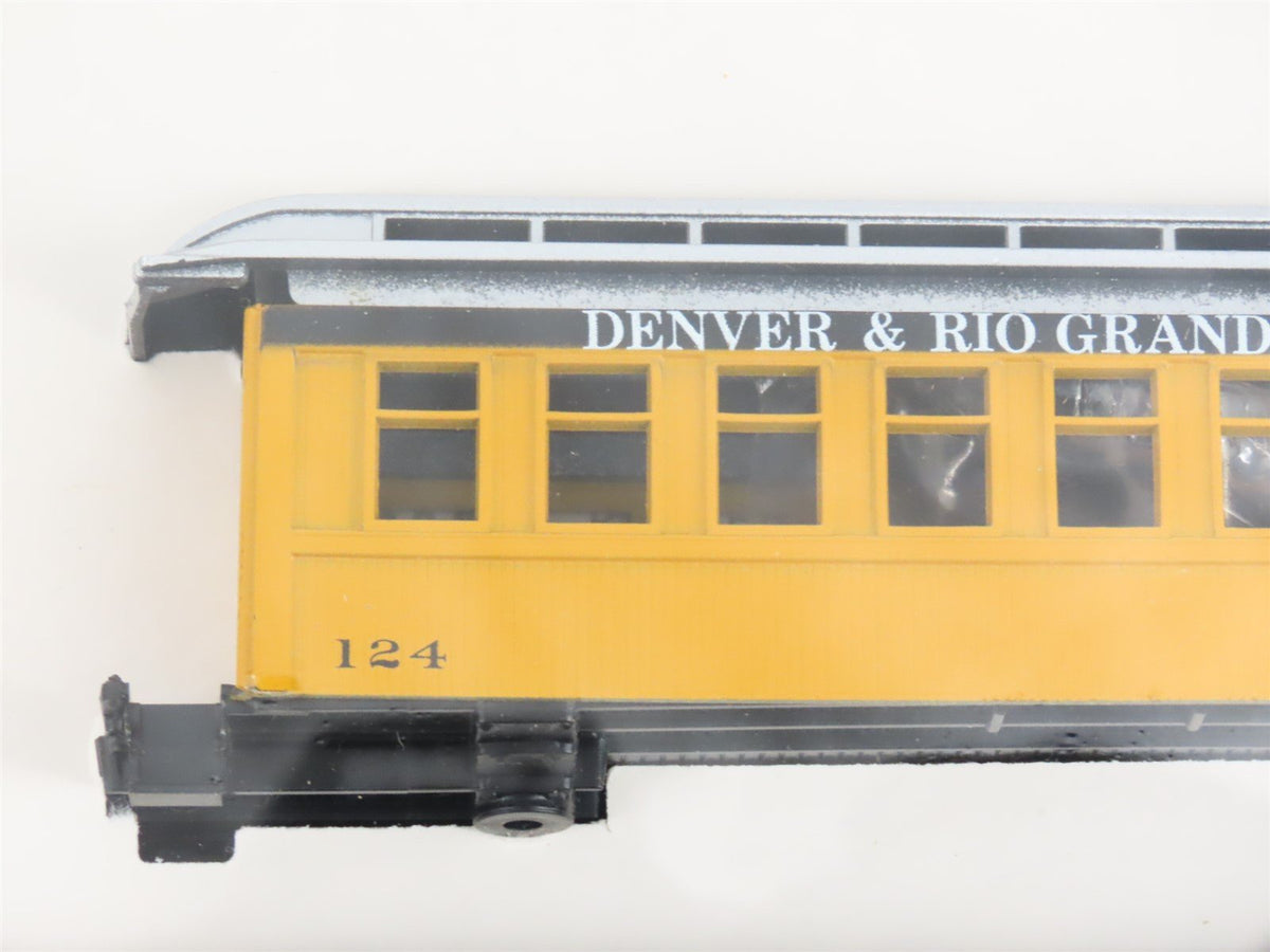 LOT of 8 HO Scale Roundhouse Kits D&amp;RGW Rio Grande Assorted Caboose &amp; Passengers